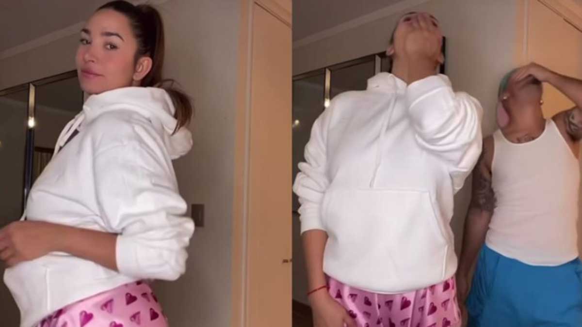 "Se suponía que era mi momento sexy": Hijo de Lisandra Silva irrumpió en un video