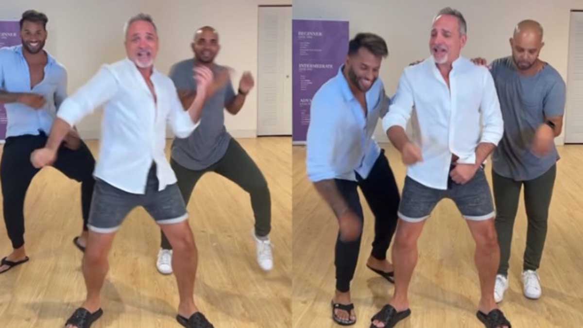 "Un oído espectacular": Luis Jara bailó un challenge en redes sociales y la rompió