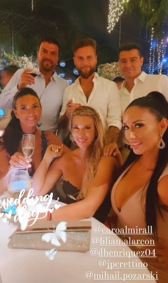 Pamela Díaz En Matrimonio De Nacho Gutiérrez