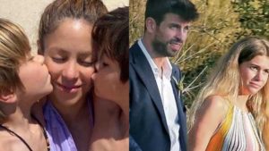 Piqué viajó con Clara Chía en importante día de su hijo Milán: Shakira no faltó