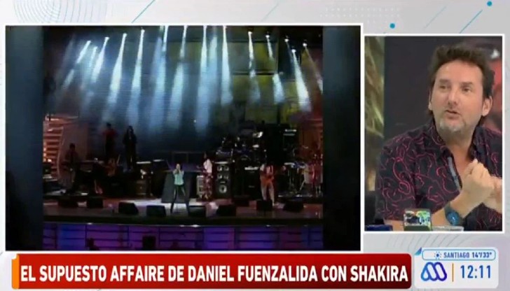Daniel Fuenzalida Shakira 1