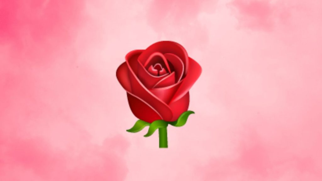 Emoji Rosa