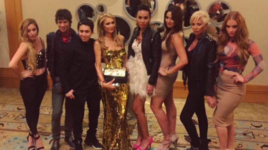 Paris Hilton Famosas Chilenas (1)