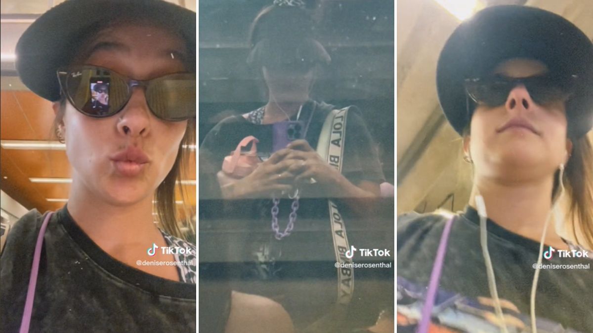 De incógnita: Así fue la travesía de Denise Rosenthal en metro