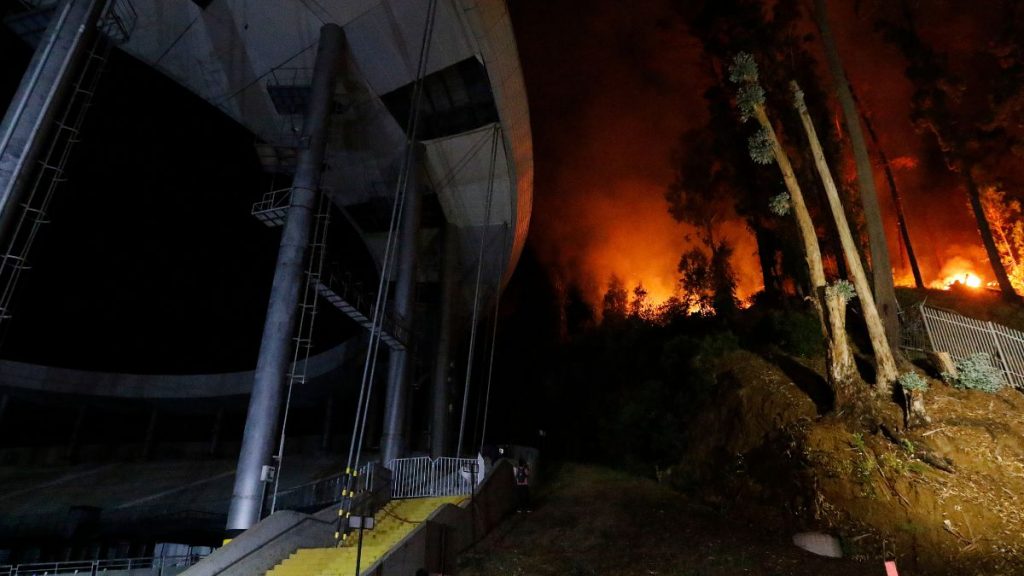 Estas son las imágenes más impactantes que dejó el Incendio en Viña del Mar