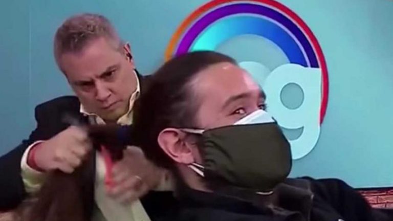 Filtran la millonaria indemnización que pide el camarógrafo a quien José Miguel Viñuela le cortó el pelo en vivo