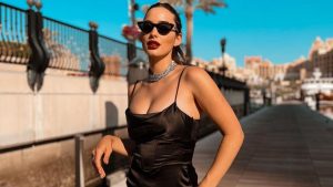 "Regia": Melina Noto se llena de elogios al mostrarse en un bikini de tigre