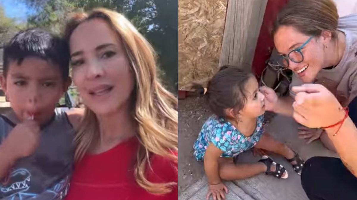 Angélica Castro cumple el sueño de un hogar para una familia: "Una navidad con sentido"