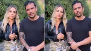 Maura Rivera y Mark González están recolectando regalos para los niños afectados por el incendio en Viña del Mar