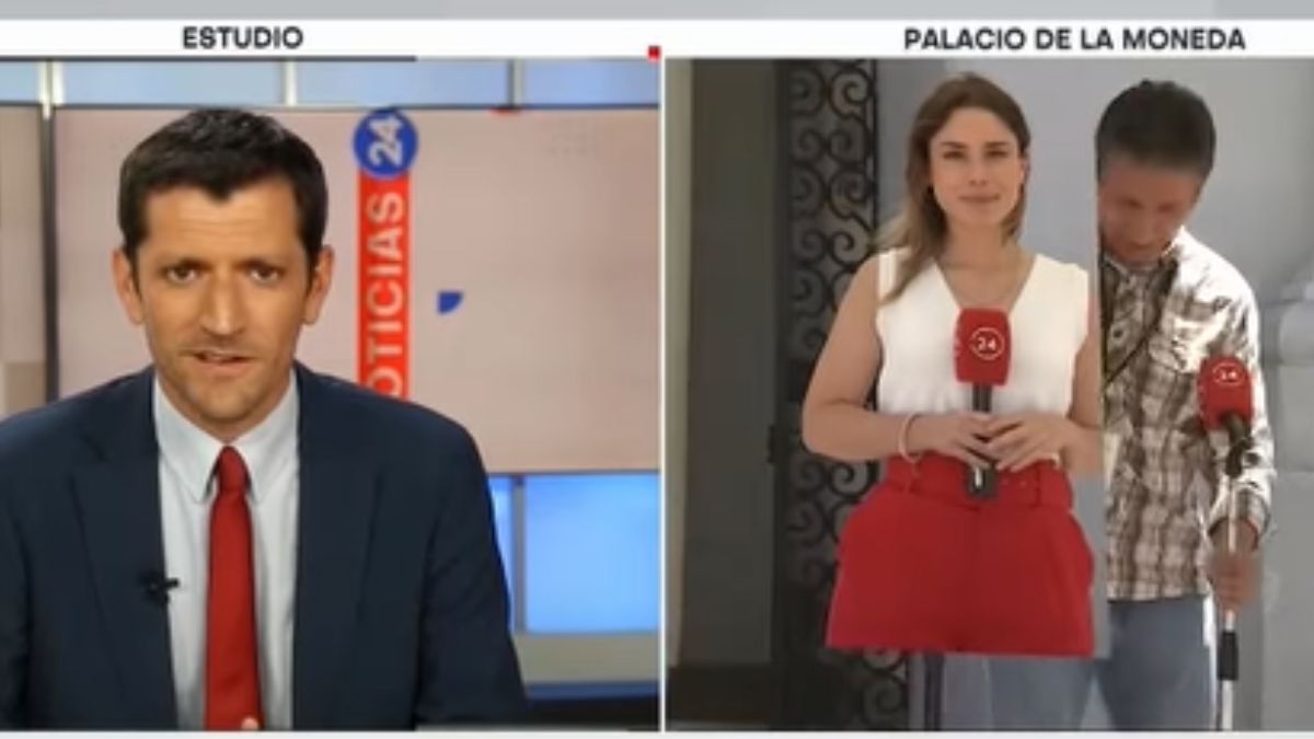 Camarógrafo de TVN se refiere al video que se viralizó sobre un despacho en vivo: "Hay gente que piensa que es real"