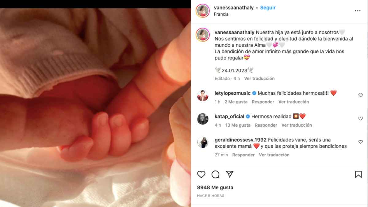 Vanessa Aguilera hija