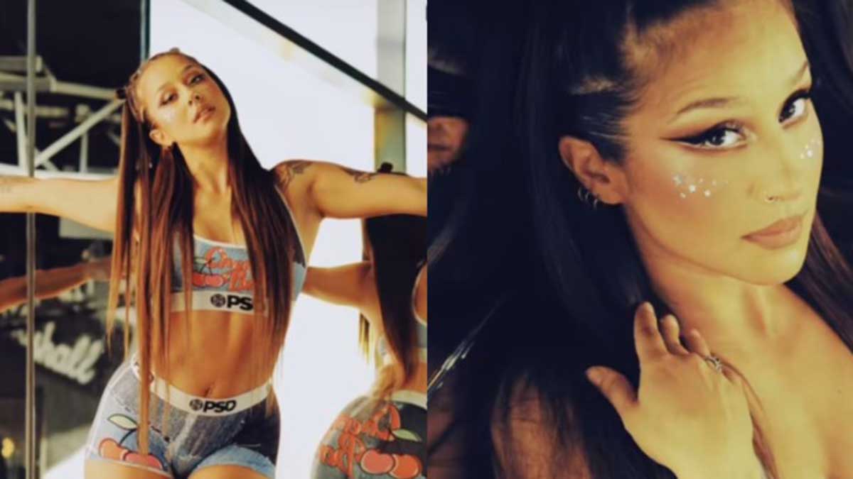 "Lo único malo de ella es que está casada": Denise Rosenthal presumió look con short y botas altas en TikTok