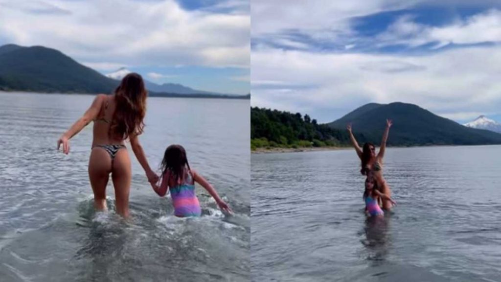 Gala Caldirola Y Su Hija