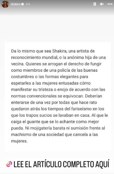 Historia De Shakira