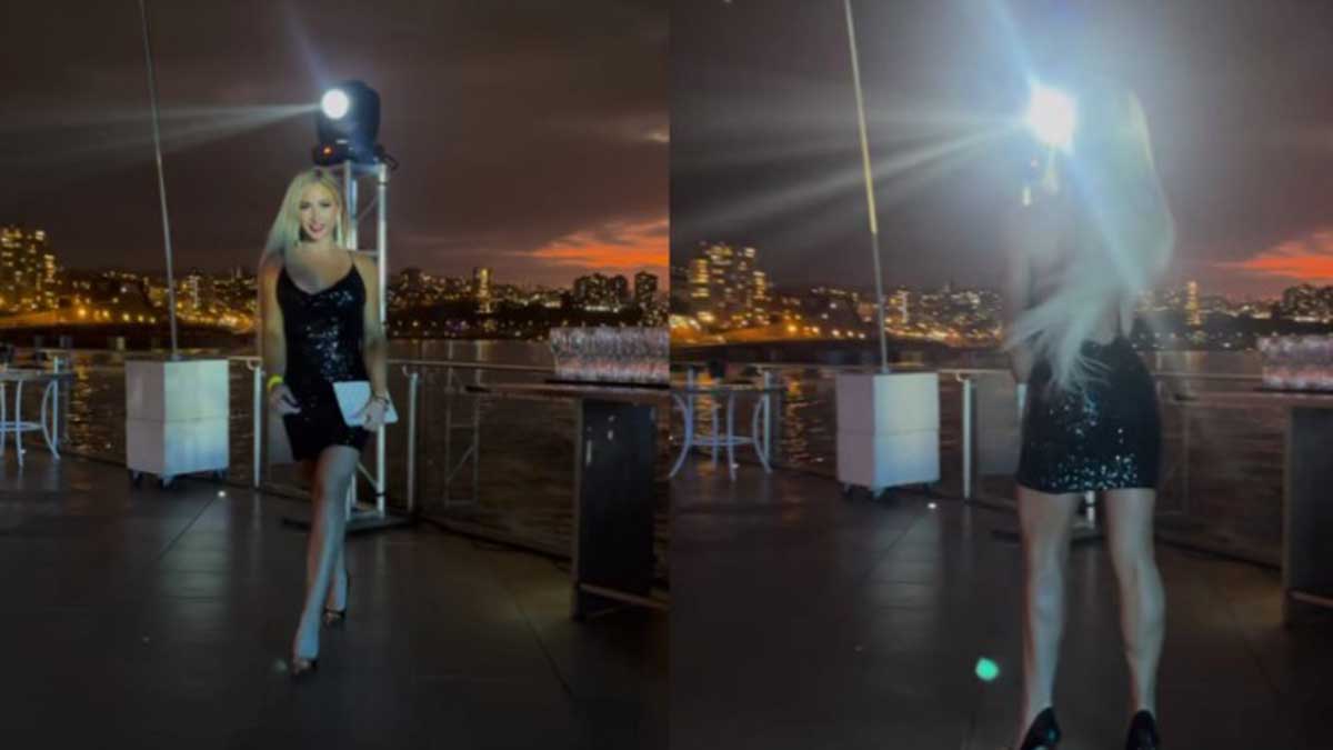 "La que puede, puede": Luli Moreno impactó con su look para Año Nuevo