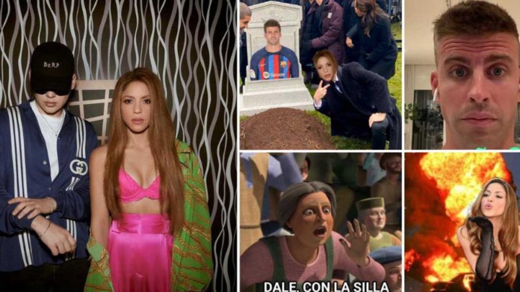 Memes De Piqué Por Shakira