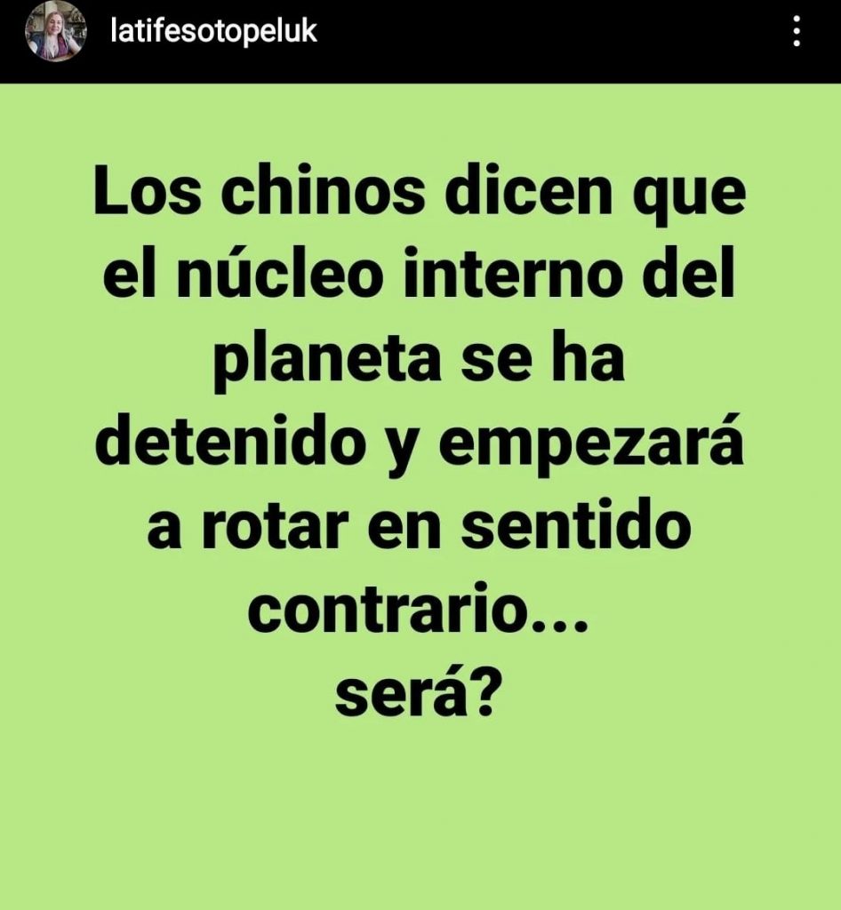 Latife Soto sobre el núcleo de la Tierra