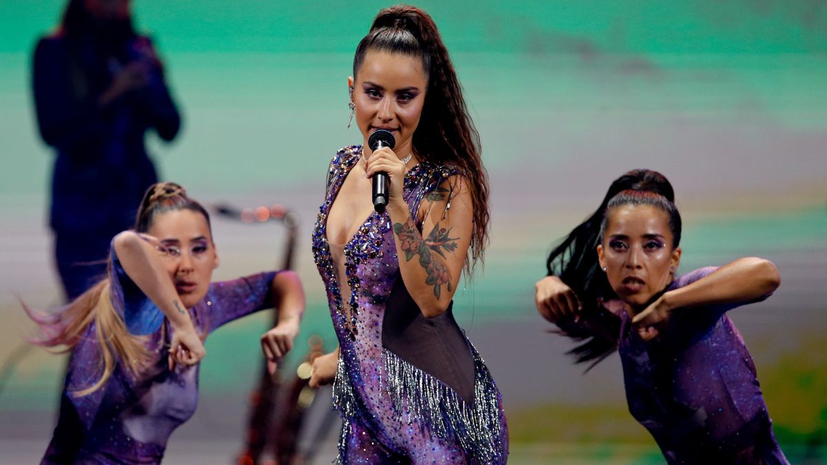 Denise Rosenthal, Fran Valenzuela y Princesa Alba juntas en concierto en Viña del Mar