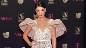 ¡Precioso! El vestido que Nadia Ferreira utilizó para su matrimonio con Marc Anthony