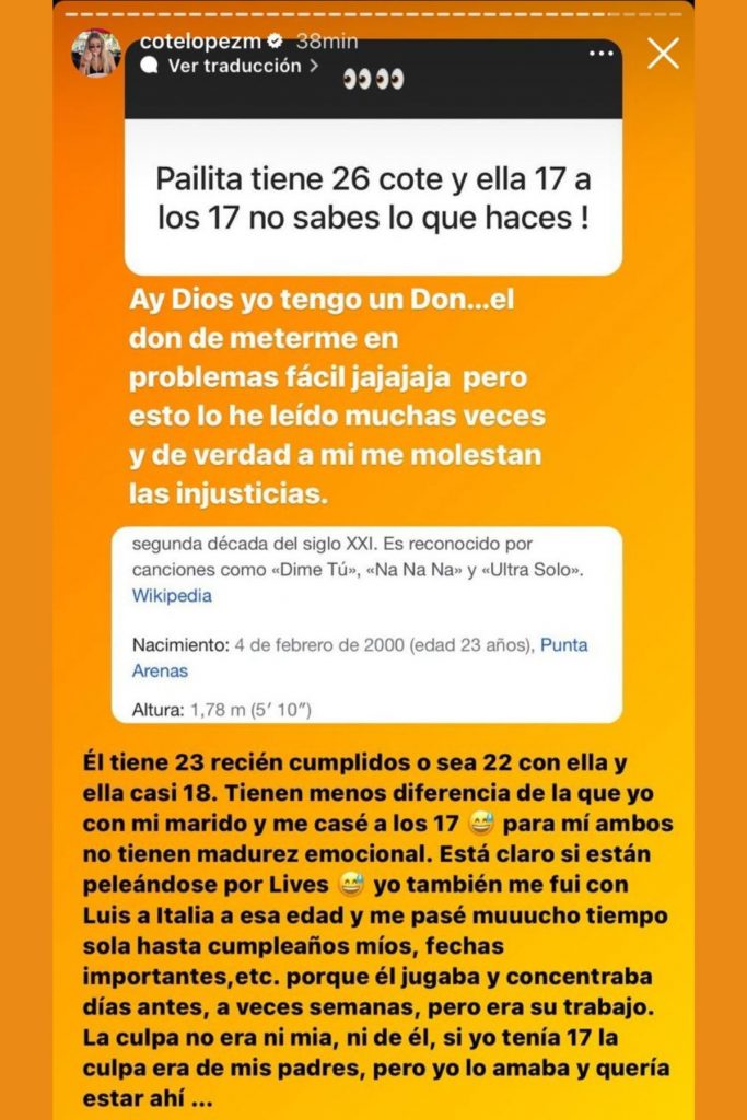 Coté López Opinó Sobre La Polémica Relación De Pailita Y Skarlethy (1)