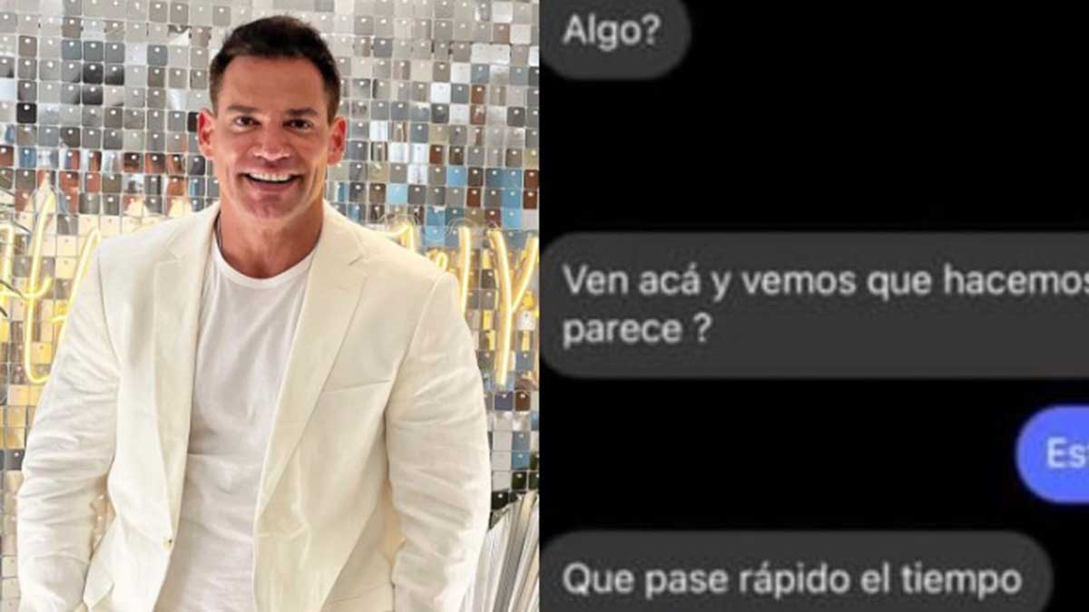 "Abrazarnos hasta mañana sin soltarnos": filtran chats recientes de Cristián de la Fuente con otra mujer