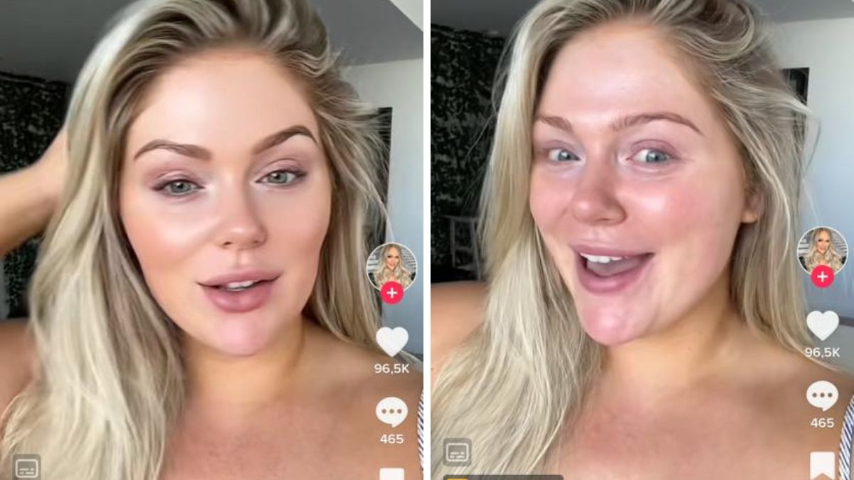 "Debería ser ilegal": El filtro de TikTok que ha creado alto impacto por mostrar una belleza falsa y peligrosa