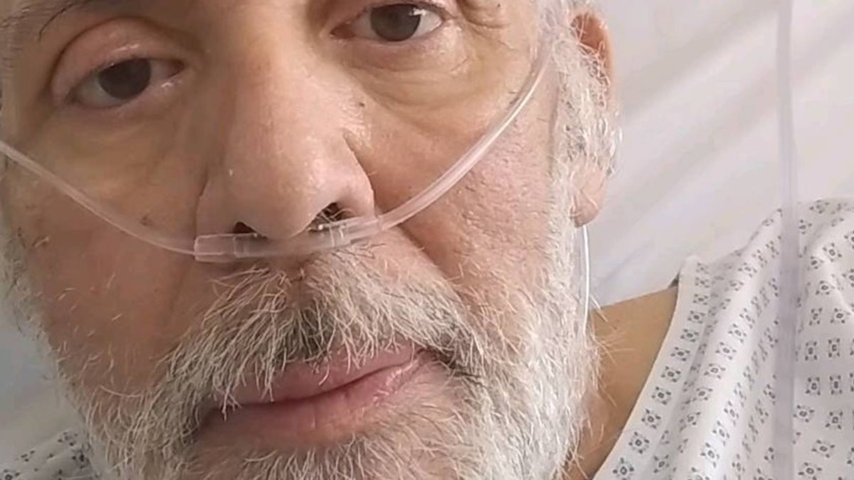 "Nunca me han dejado solo": volvieron a internar a Gabriel Prieto en el hospital