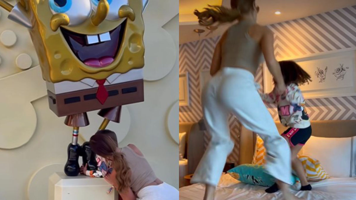 "Soñaba con conocer la casa de Bob Esponja": ¿Cuánto cuesta el increíble hotel temático mexicano al que viajó Gala Caldirola con Luz Elif por su cumpleaños?