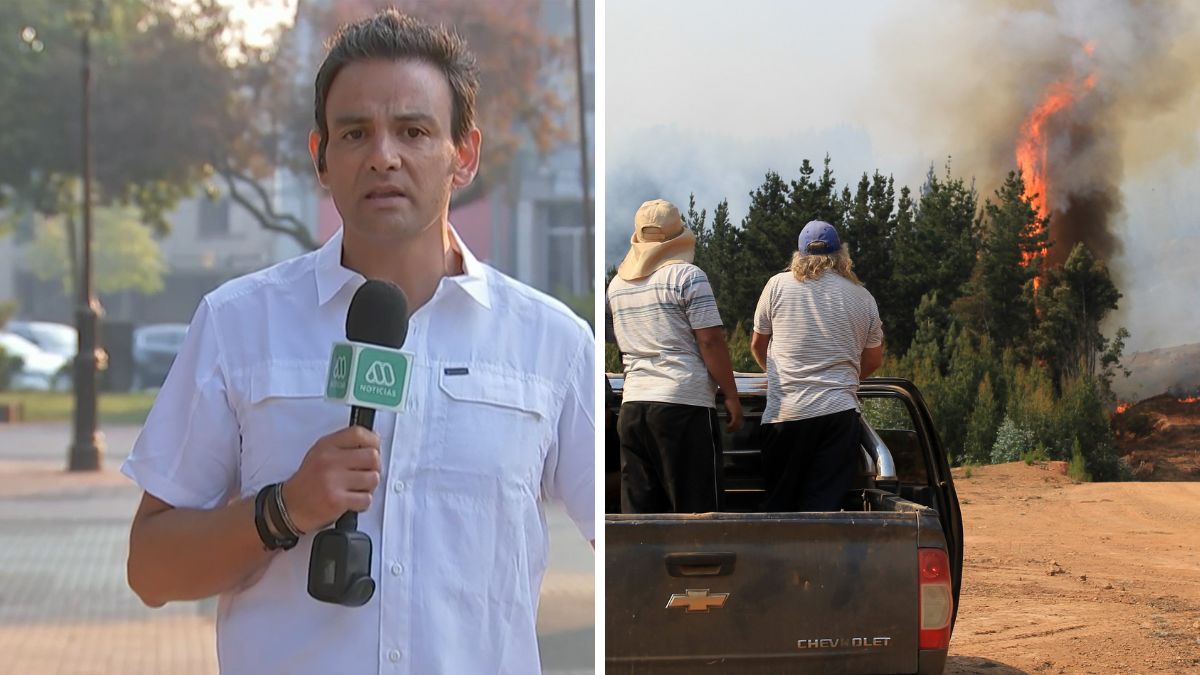 Fue confundido con un pirómano: Gonzalo Ramírez relató minutos de terror en medio de los incendios forestales