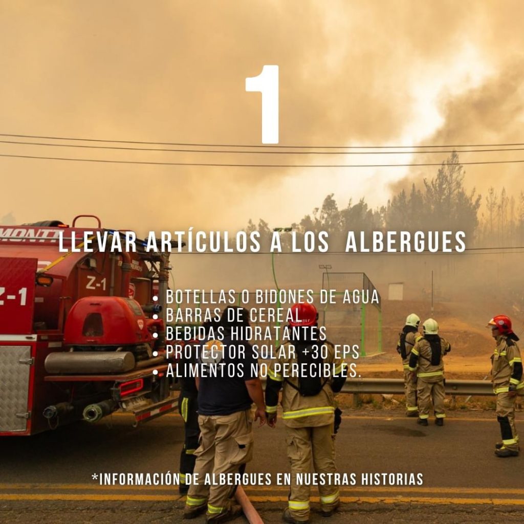 Información Incendios Chile 2