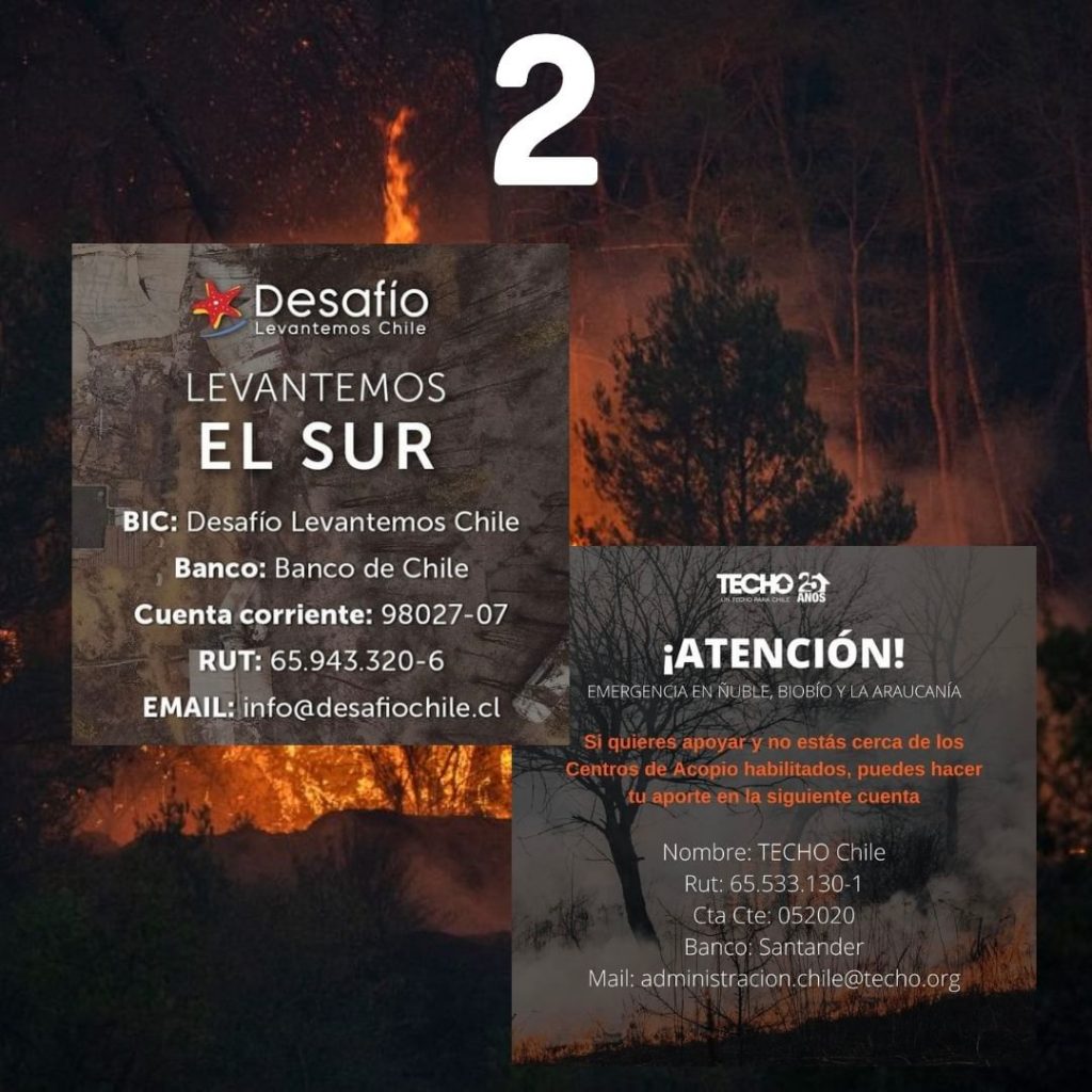 Información Incendios Chile 3