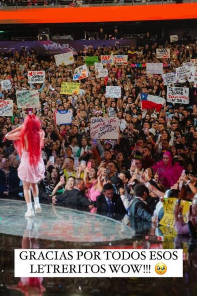 Karol G Revive Su Debut En El Festival De Viña Con Mucho Cariño (1)