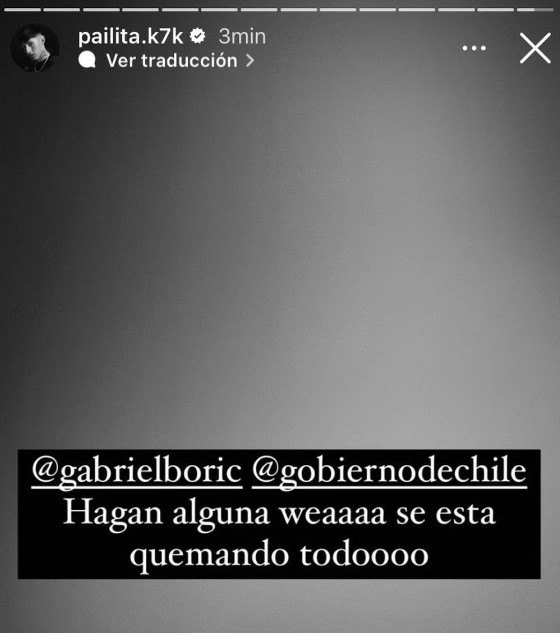 Pailita Sobre Incendios