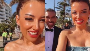"Retazos que eran basura": Yamila Reyna luce un vestido sustentable en la Gala de Viña