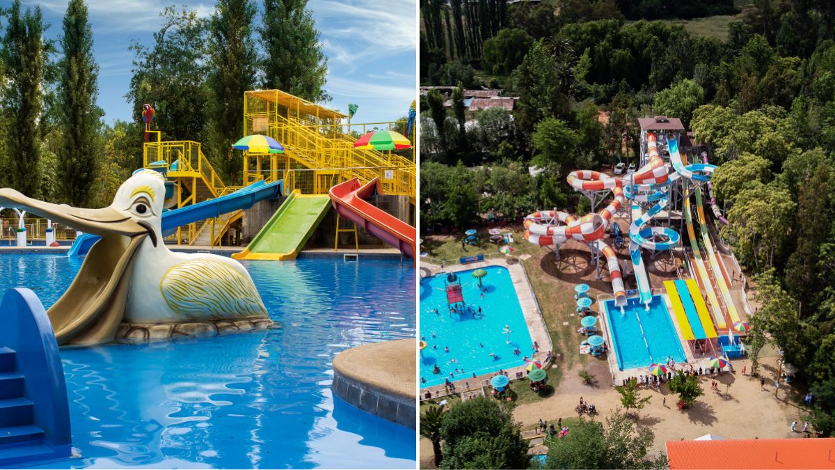 21 toboganes y seis piscinas: el entretenido parque acuático a 40 minutos de Santiago