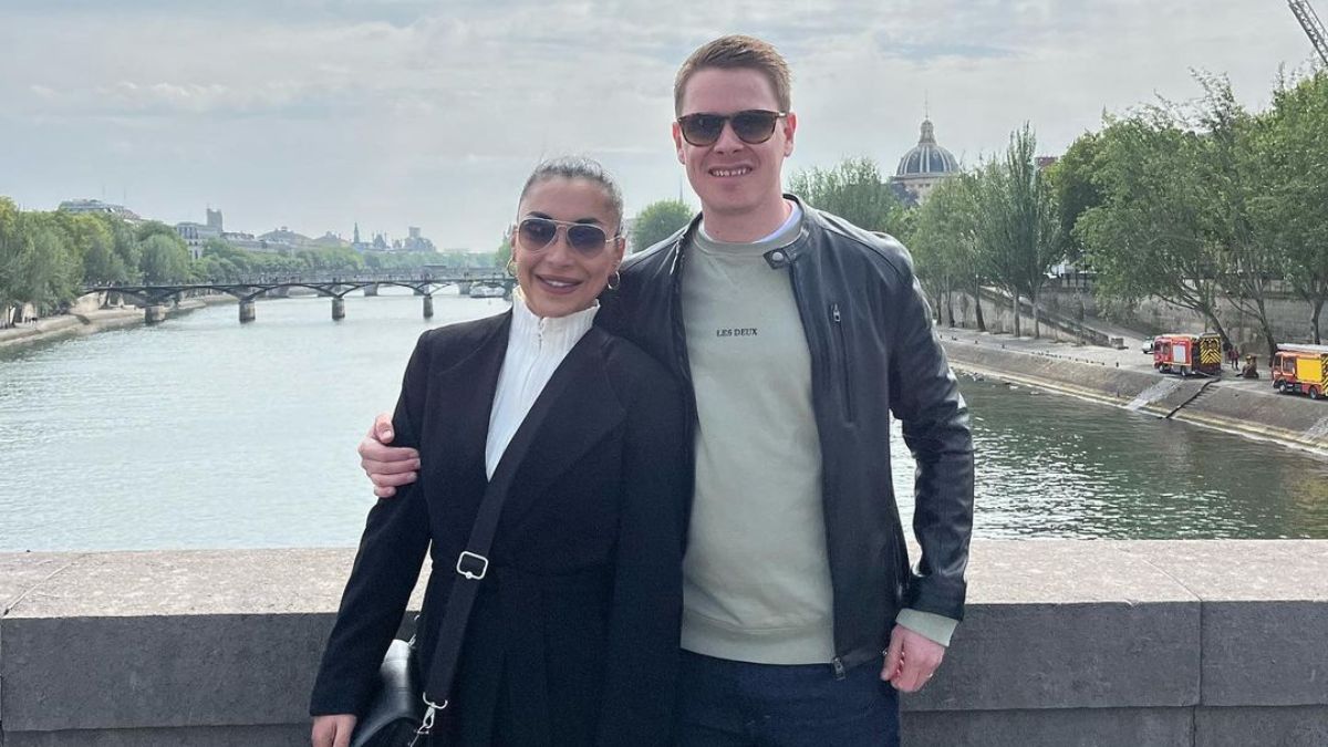 Natalia Rodríguez compartió inédita foto de cuando conoció a su esposo danés