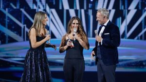 "Me encanta que se expresen": Belén Mora respondió a las pifias en Viña 2023 con Gaviota de Plata en mano