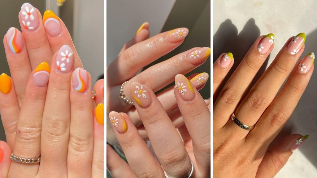 Cinco Ideas De Manicure Con Flores Para El Verano