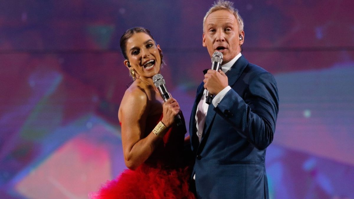 ¡Vestida de Rojo! María Luisa Godoy deslumbró con su look para la primera noche del Festival de Viña 2023