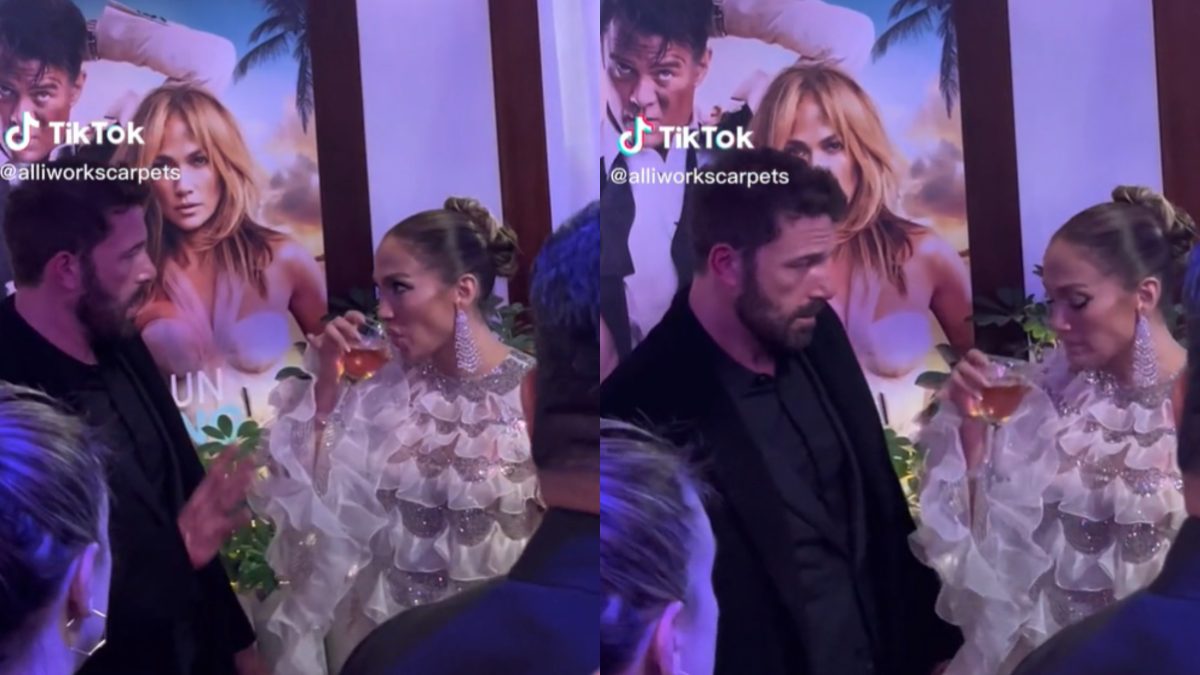 ¿Controla lo que bebe? El polémico video de Jennifer López y Ben Affleck que llamó la atención