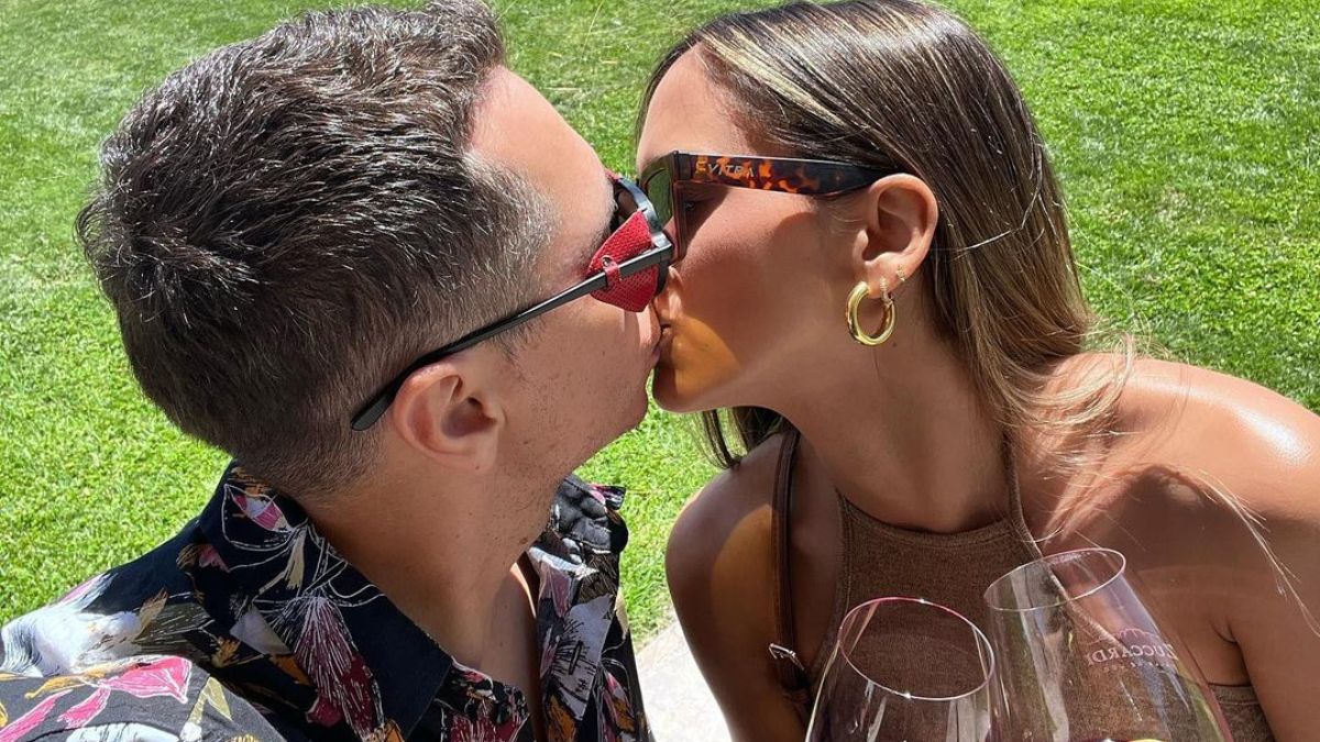 Entre viñedos y cuevas: Así celebran el Día de los Enamorados Karol Lucero y Fran Virgilio