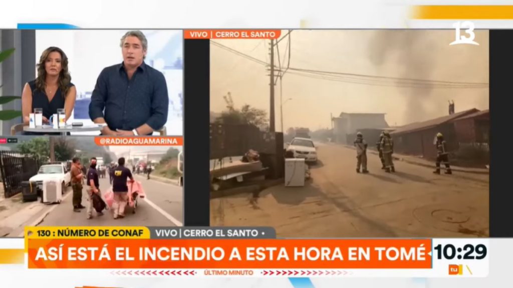 Periodista Incendios 