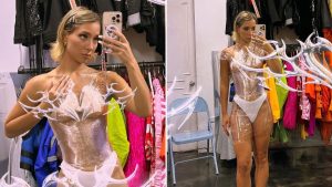 "Una pieza de arte": Princesa Alba entrega detalles de su arriesgado look para la Gala de Viña 2023