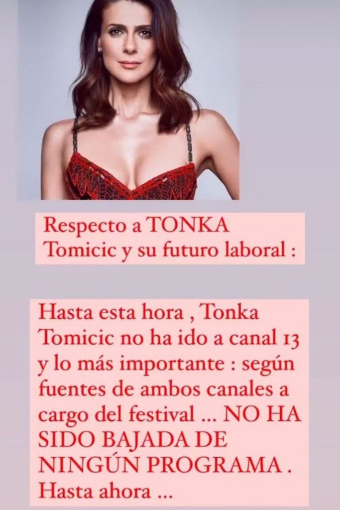 Tonka Tomicic Casa Televisiva