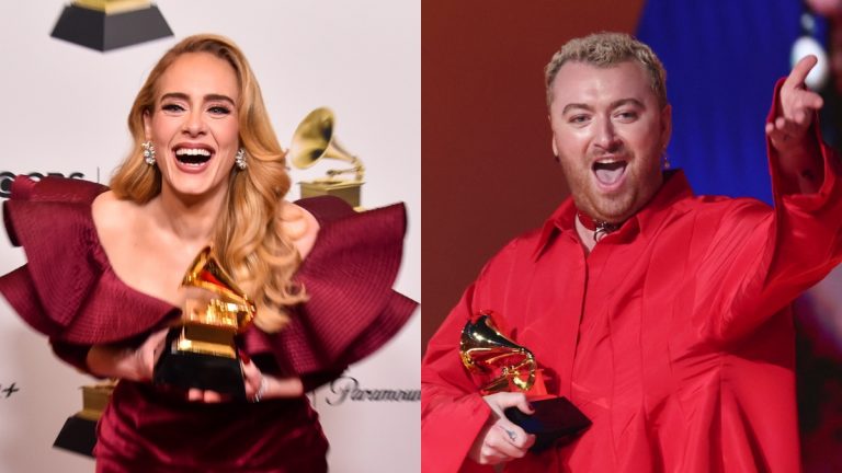 ¡Por Primera Vez Juntos! La Aparición De Sam Smith Y Adele En Los Grammys, Derrumba Teorías Que Dice