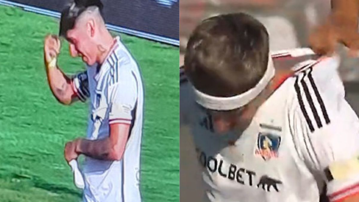 ¡Casi! Así fue el fail de Pailita jugando en la despedida de Esteban Paredes