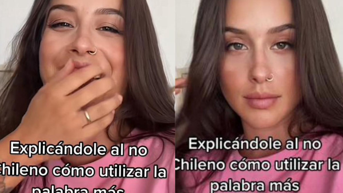 "Explicándole al no chileno...": Denise Rosenthal mostró en TikTok todas las formas de usar la palabra Wea