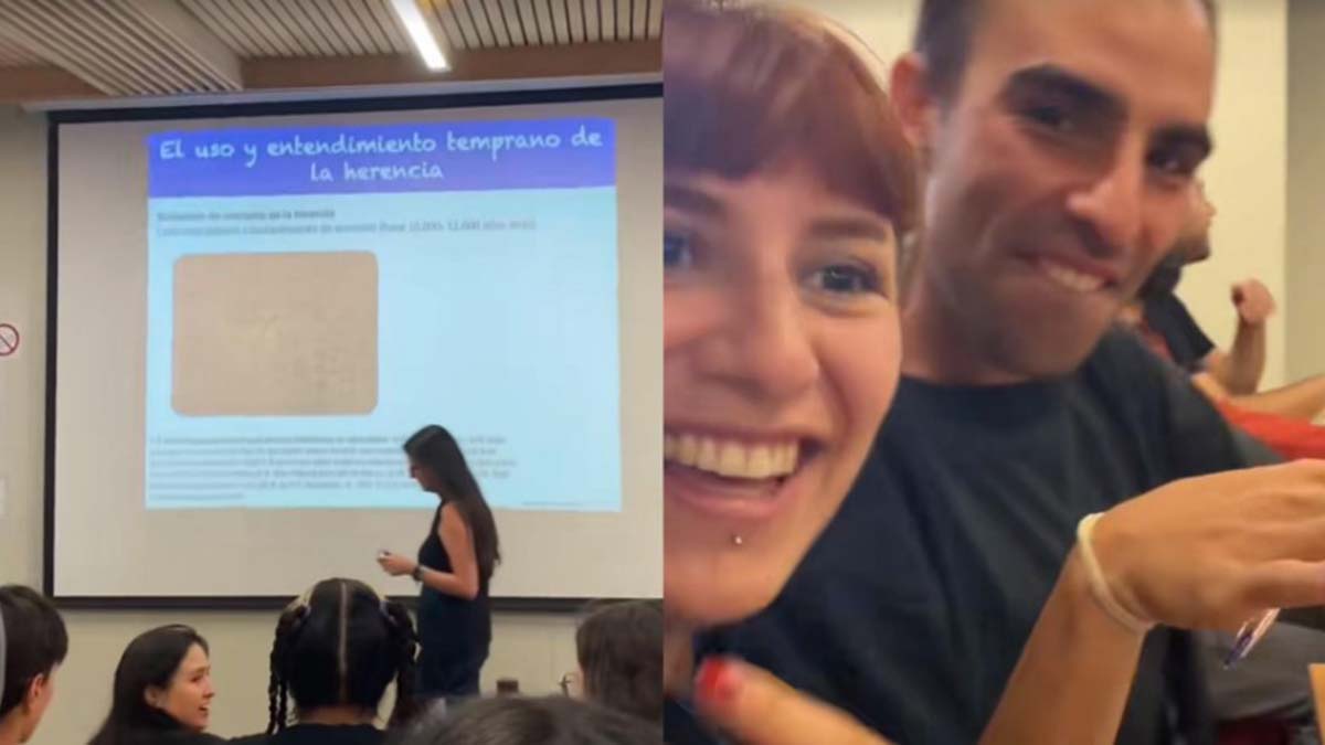 "Cuando tiembla, pero estás en Chile": video viral de TikTok muestra cómo se vivió el sismo en una sala de clase