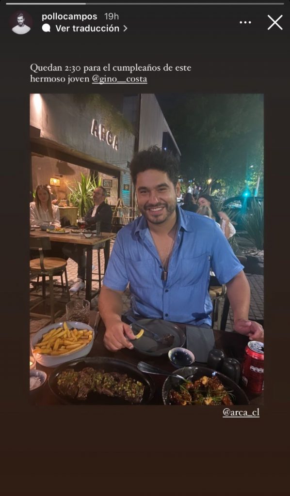 Gino Costa cumpleaños