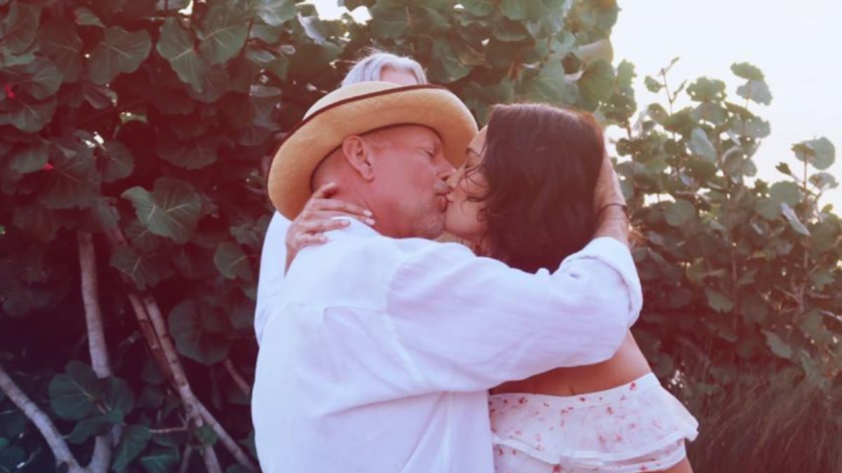 Amor incondicional: Bruce Willis renovó sus votos matrimoniales con Emma Heming